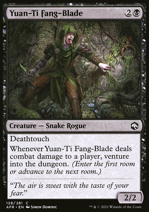 Yuan-Ti Fang-Blade [Dungeons & Dragons: Adventures in the Forgotten Realms]