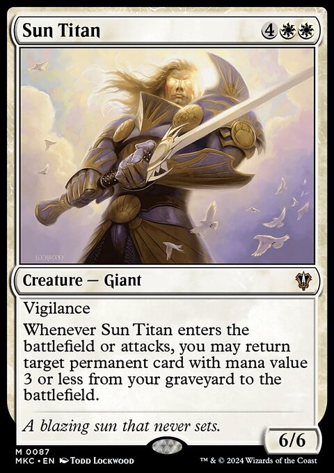 Sun Titan [Murders at Karlov Manor Commander]