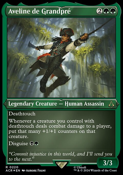 Aveline de Grandpre (Foil Etched) [Assassin's Creed]