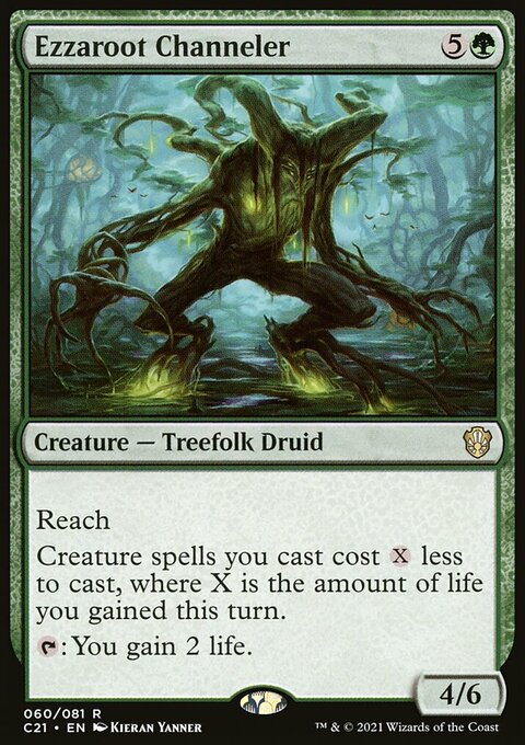 Ezzaroot Channeler [Commander 2021]