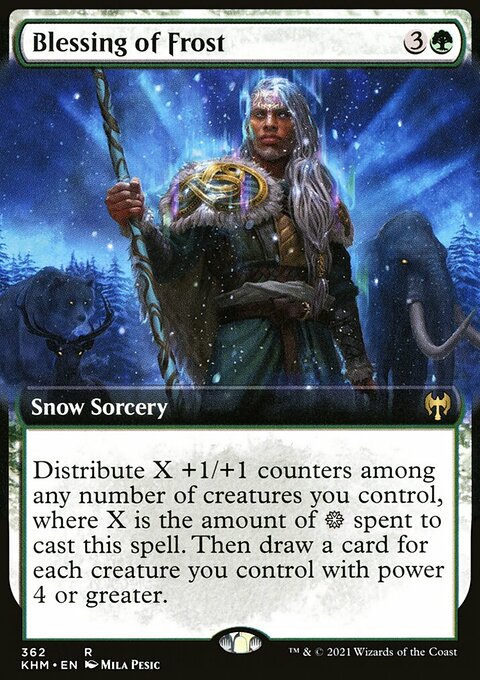 Blessing of Frost (Extended Art) [Kaldheim]