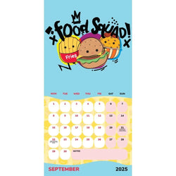 Squishmallows - 2025 Square Wall Calendar