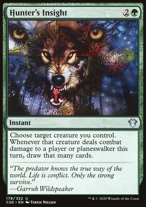 Hunter's Insight [Commander 2020]