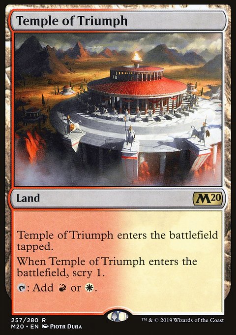 Temple of Triumph [Core Set 2020]