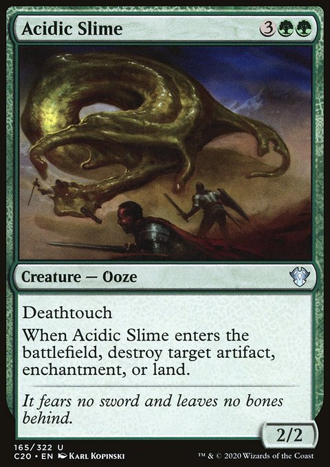 Acidic Slime [Commander 2020]