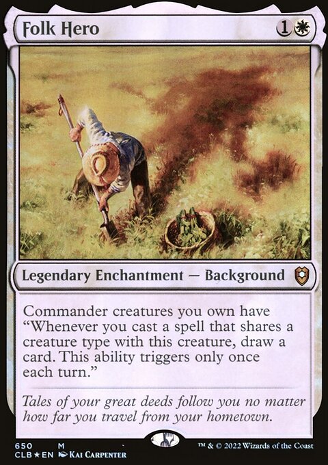 Folk Hero [Commander Legends: Battle for Baldur's Gate]
