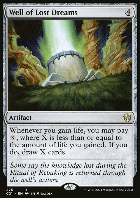Well of Lost Dreams [Commander 2021]