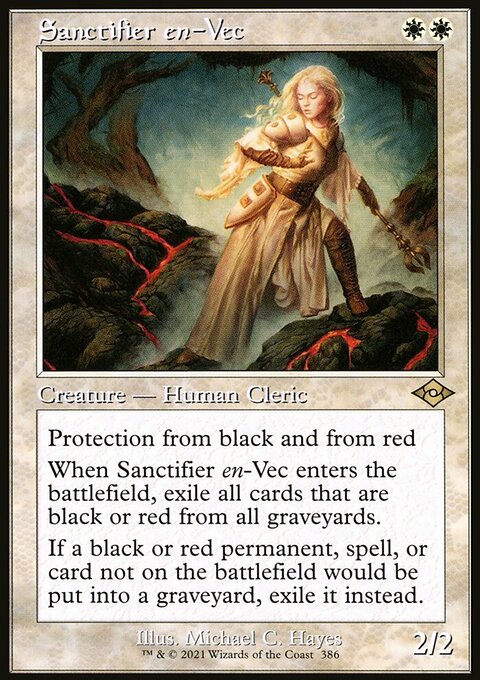 Sanctifier en-Vec (Retro Foil Etched) [Modern Horizons 2]