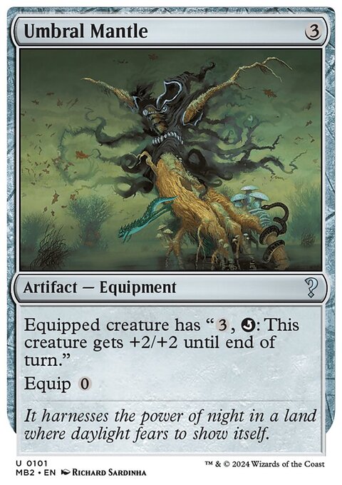 Umbral Mantle (White Border) [Mystery Booster 2]