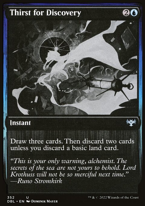 Thirst for Discovery [Innistrad: Double Feature]