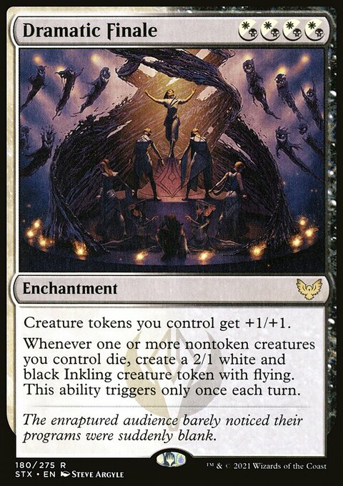 Dramatic Finale [Strixhaven: School of Mages]