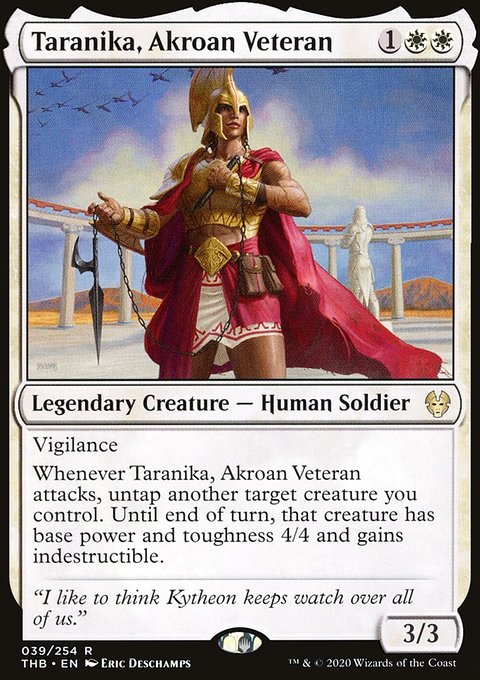 Taranika, Akroan Veteran [Theros Beyond Death]
