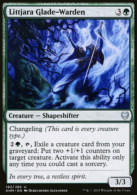 Littjara Glade-Warden [Kaldheim]