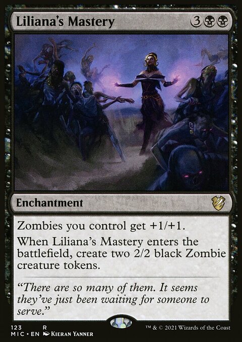 Liliana's Mastery [Innistrad: Midnight Hunt Commander]