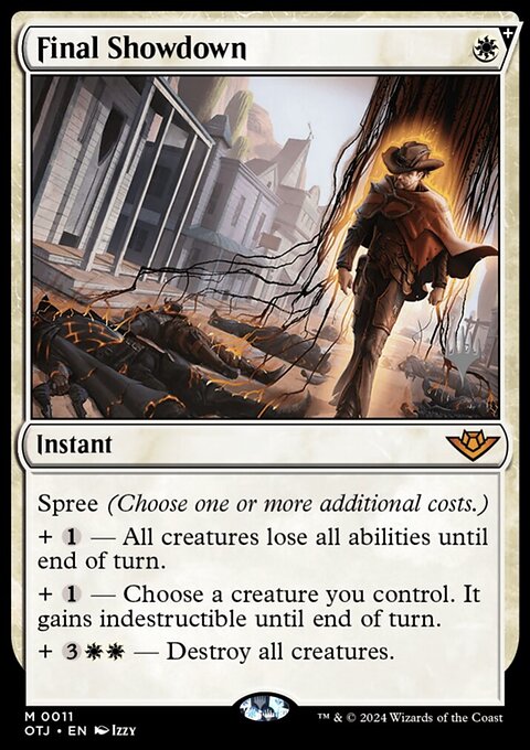 Final Showdown (Promo Pack) [Outlaws of Thunder Junction Promos]