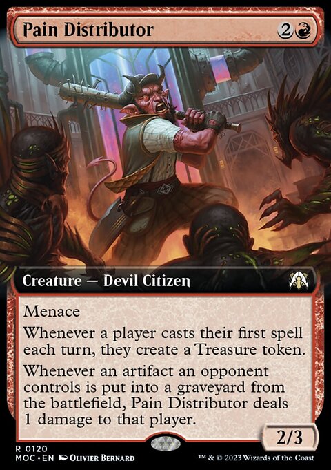 Pain Distributor (Extended Art) [March of the Machine Commander]