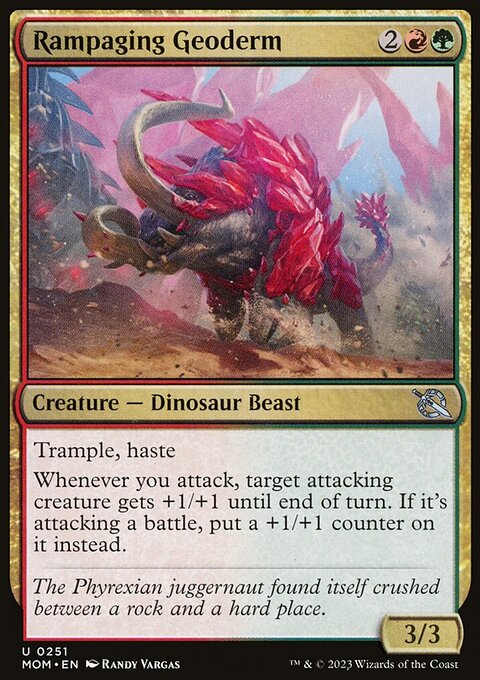 Rampaging Geoderm [March of the Machine]