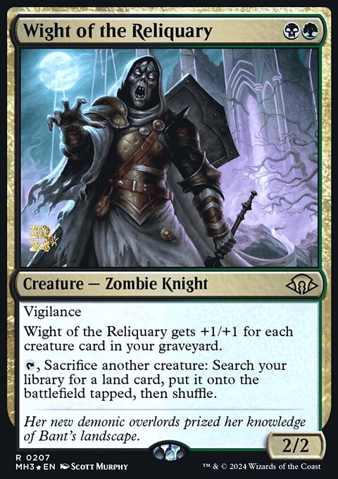 Wight of the Reliquary [Modern Horizons 3 Prerelease Promos]