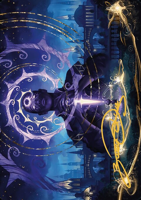 Coerced to Kill Art Card (Gold-Stamped Signature) [Murders at Karlov Manor Art Series]