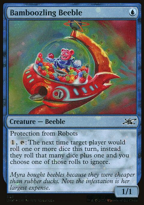Bamboozling Beeble (Galaxy Foil) [Unfinity]