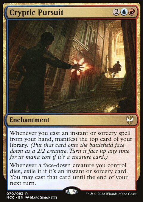 Cryptic Pursuit [Streets of New Capenna Commander]