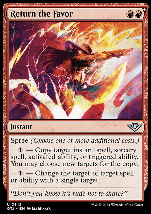 Return the Favor [Outlaws of Thunder Junction]