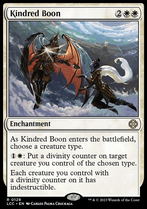Kindred Boon [The Lost Caverns of Ixalan Commander]