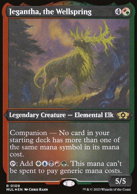 Jegantha, the Wellspring (Foil Etched) [Multiverse Legends]