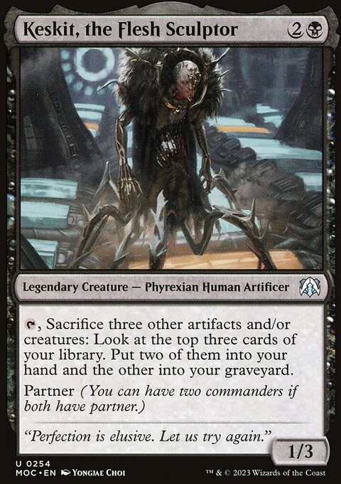 Keskit, the Flesh Sculptor [March of the Machine Commander]