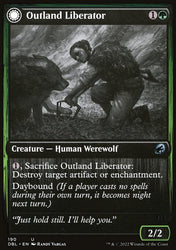 Outland Liberator // Frenzied Trapbreaker [Innistrad: Double Feature]