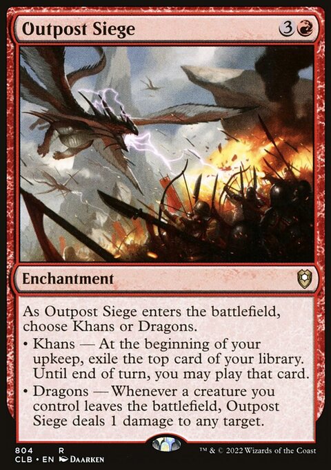 Outpost Siege [Commander Legends: Battle for Baldur's Gate]