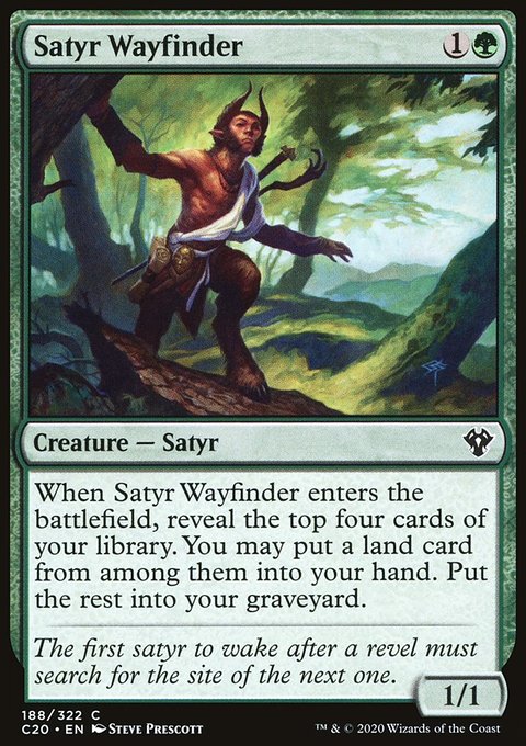Satyr Wayfinder [Commander 2020]