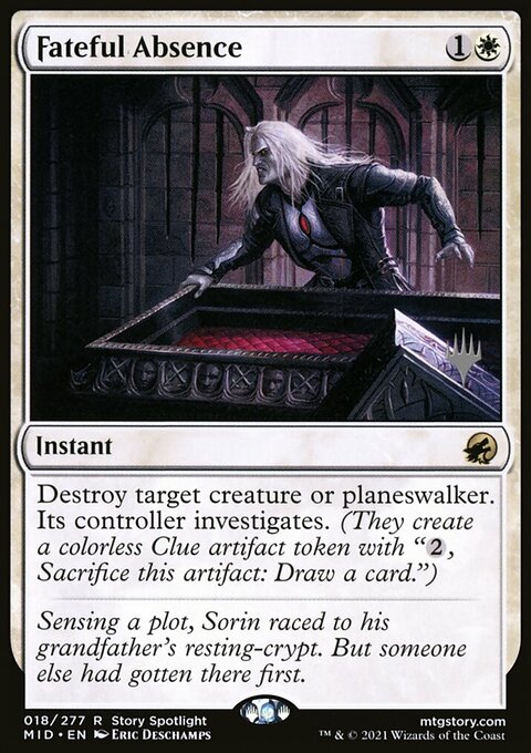 Fateful Absence (Promo Pack) [Innistrad: Midnight Hunt Promos]