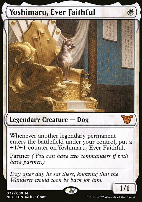 Yoshimaru, Ever Faithful [Kamigawa: Neon Dynasty Commander]