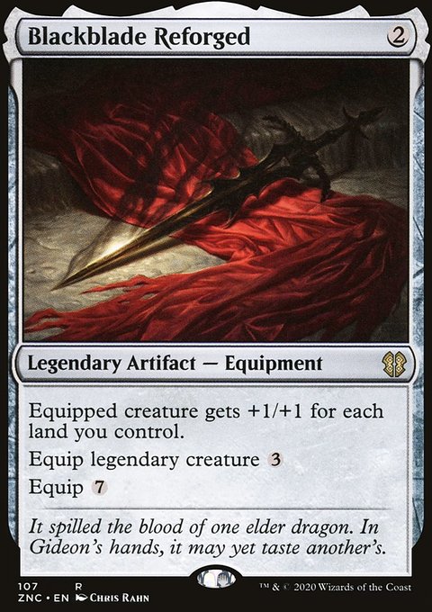 Blackblade Reforged [Zendikar Rising Commander]