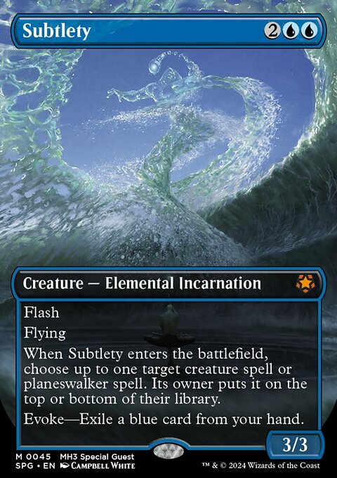 Subtlety (Borderless) [Modern Horizons 3 Special Guests]