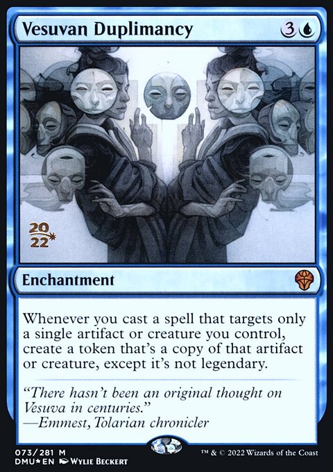 Vesuvan Duplimancy [Dominaria United Prerelease Promos]