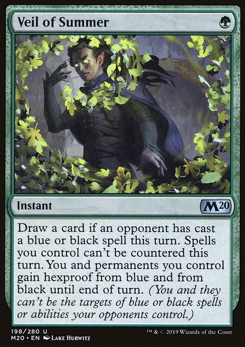 Veil of Summer [Core Set 2020]