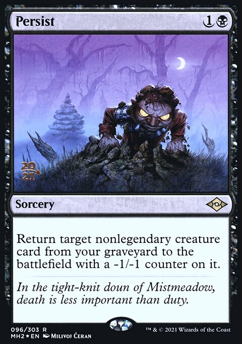 Persist [Modern Horizons 2 Prerelease Promos]