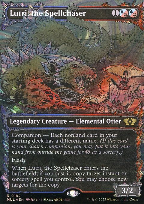Lutri, the Spellchaser (Halo Foil) [Multiverse Legends]