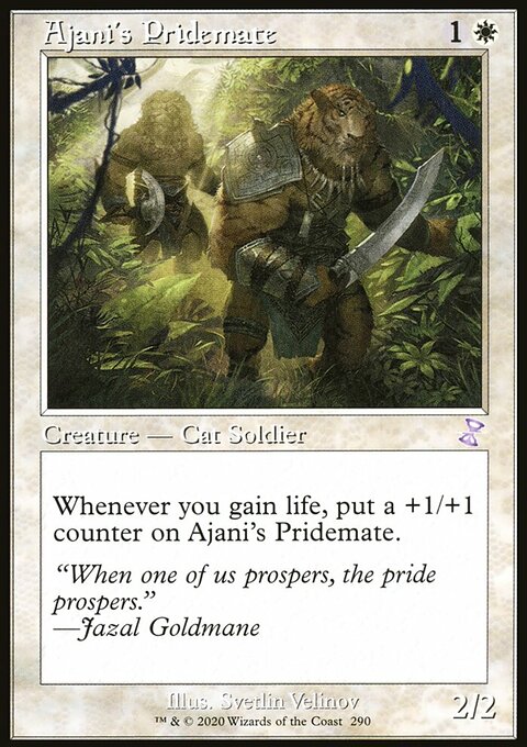 Ajani's Pridemate (Timeshifted) [Time Spiral Remastered]