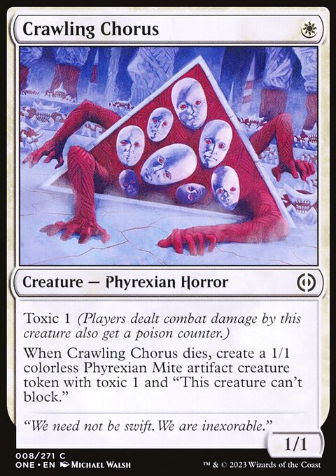Crawling Chorus [Phyrexia: All Will Be One]