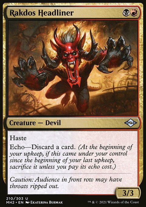 Rakdos Headliner [Modern Horizons 2]