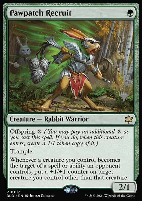 Pawpatch Recruit [Bloomburrow Prerelease Promos]