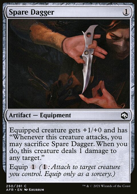 Spare Dagger [Dungeons & Dragons: Adventures in the Forgotten Realms]