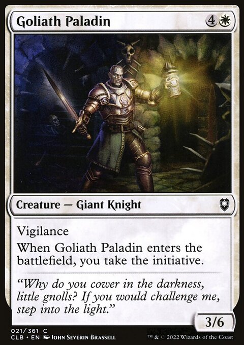 Goliath Paladin [Commander Legends: Battle for Baldur's Gate]