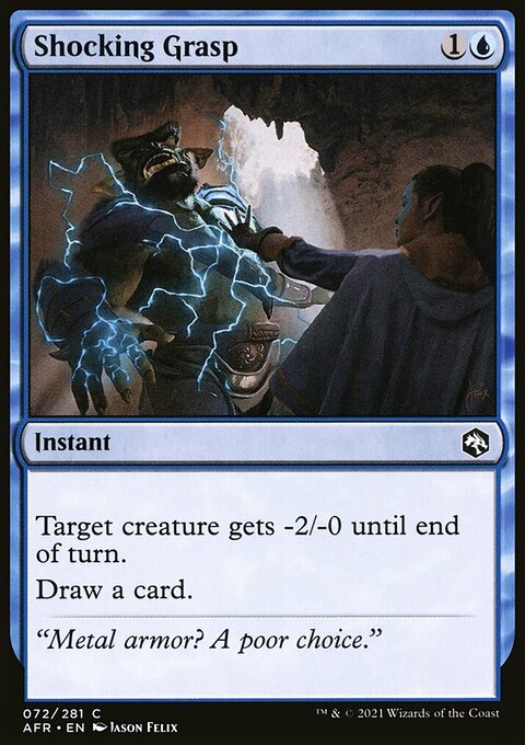 Shocking Grasp [Dungeons & Dragons: Adventures in the Forgotten Realms]