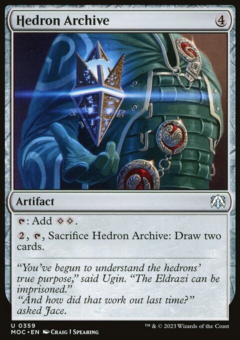 Hedron Archive [March of the Machine Commander]