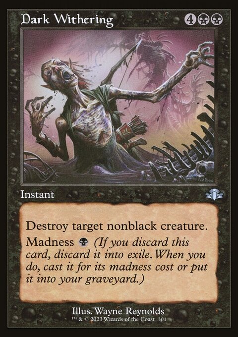 Dark Withering (Retro) [Dominaria Remastered]