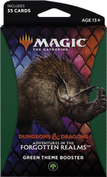 Dungeons & Dragons: Adventures in the Forgotten Realms - Theme Booster (Green)